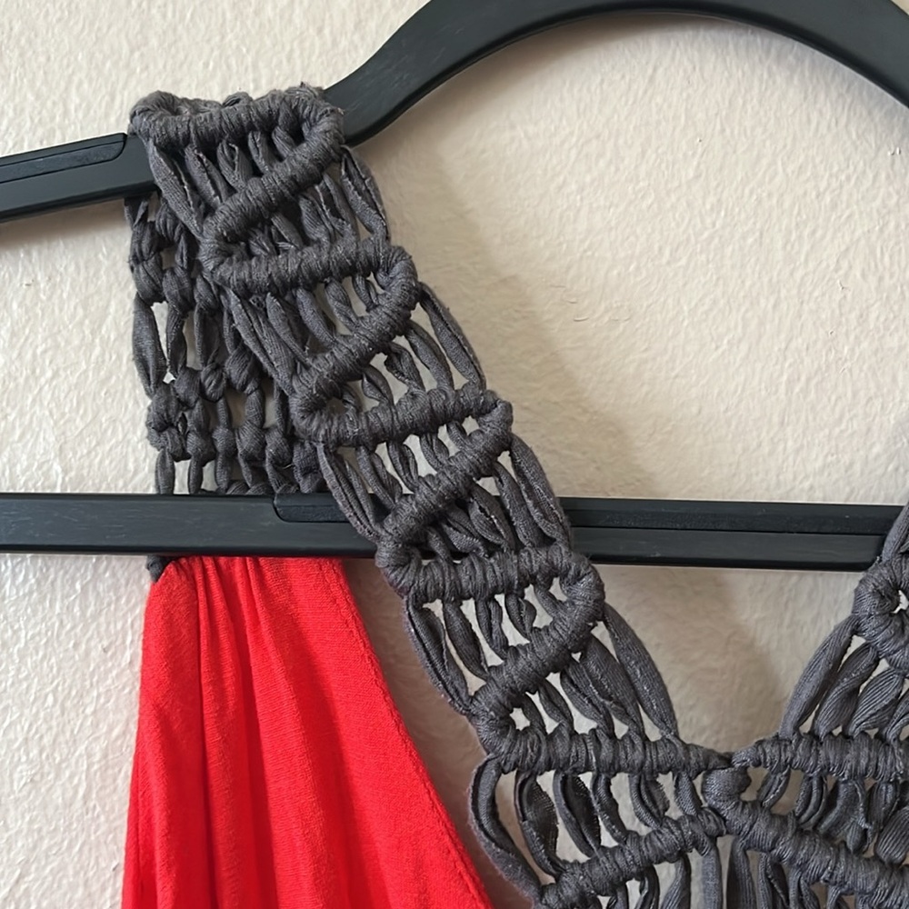 Soprano Red Racerback Dress M - Picture 4 of 8